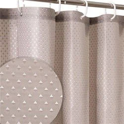 diamond design shower curtain