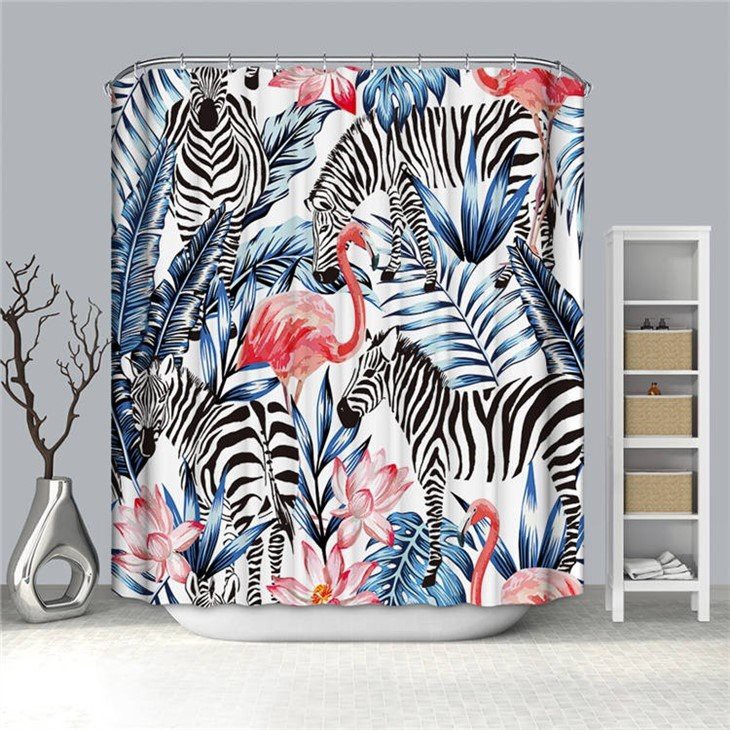 pattern shower curtain