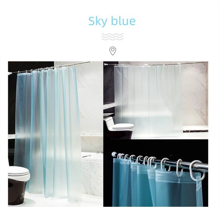 plastic shower curtain