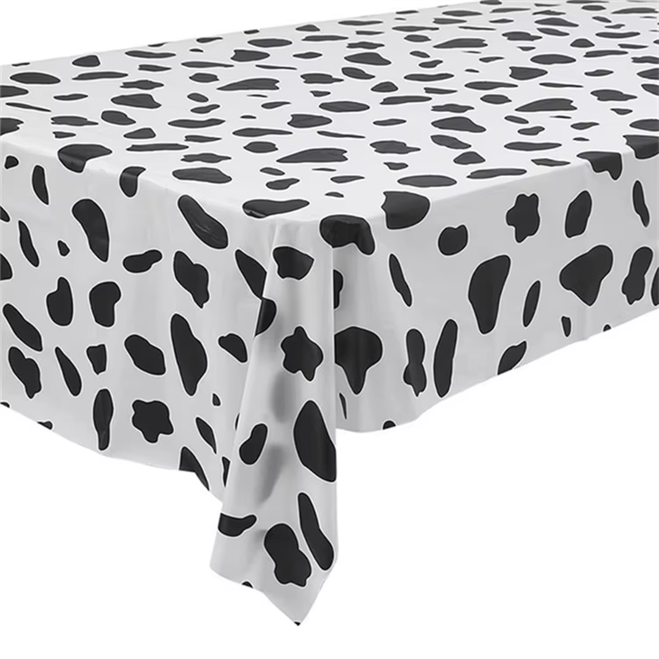 Disposable Animal Theme Print Waterproof Oil-proof Tablecloth