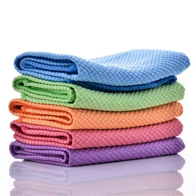 Khăn microfiber khả năng làm sạch mạnh mẽ